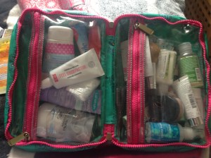 Post-labour toiletries!