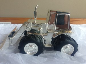 Love this little Tractor from our next-door neighbour!