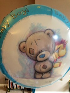 Baby boy balloon