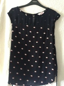Cat print maternity top from Red Herring @ Debenhams