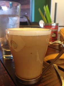 My first ever Chai latte at Chaiholics, Cardiff