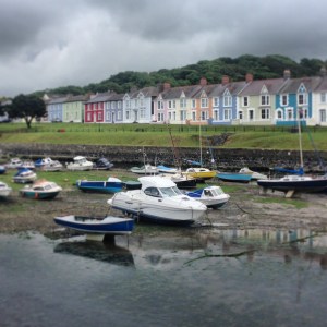 Aberaeron harbour (instagrammed)