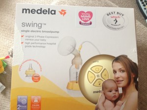 Medela Swing in its packaging