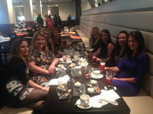 Ladies enjoying afternoon tea :)
