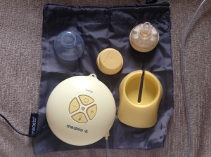 Medela swing bag and accessories