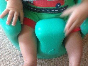 Tight squeeze in the Bumbo