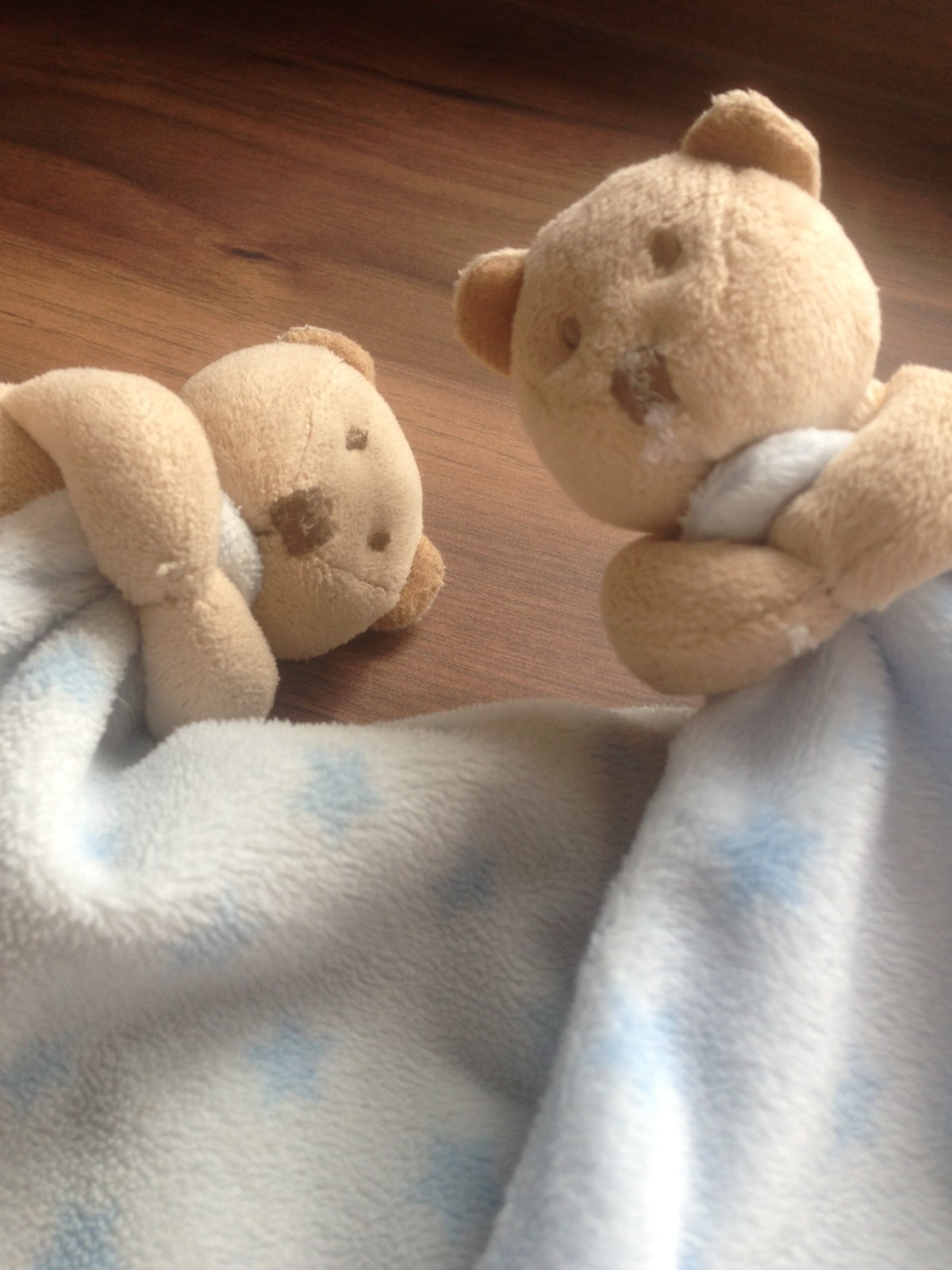 Old and new comforters