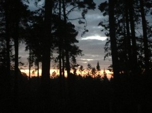 sunrise at Center Parcs