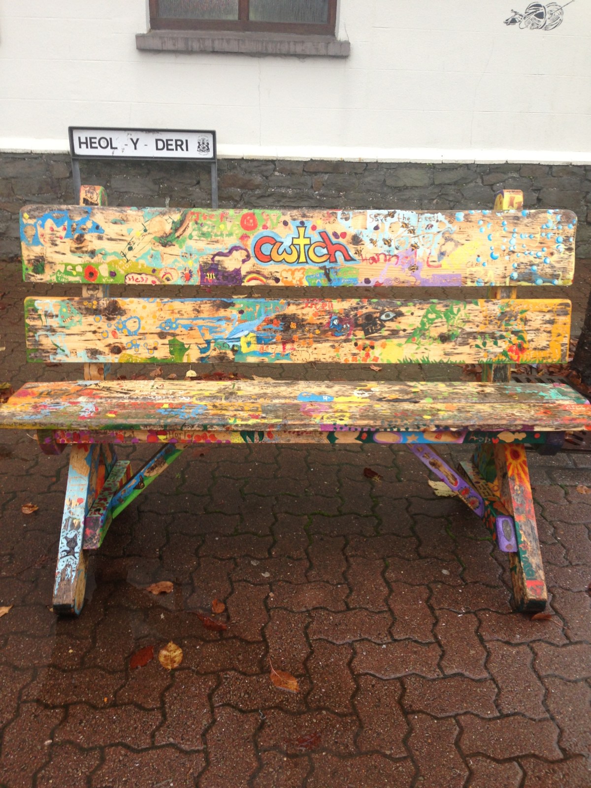 bench in Rhiwbina