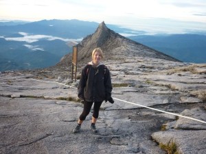 Near the top of mount Kinabalu, Borneo