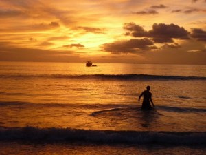 Sunrise after a full moon party, Koh Pangan (no filter!!) 
