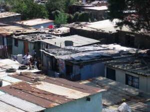 Shacks in Soweto, South Africa 