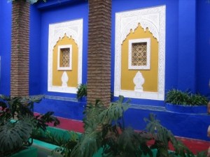 The YSL garden in Marrakesh, morocco , 