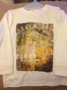 Print t-shirt from Tesco