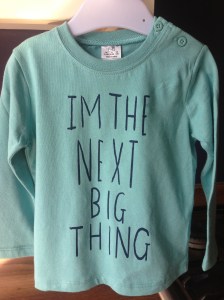 Baby boy top from Tesco