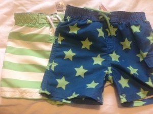 Tesco swimming shorts (£8 for 2-pack)