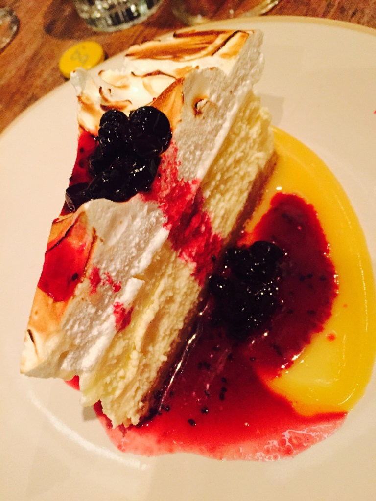 lemon meringue cheesecake at jamies italian