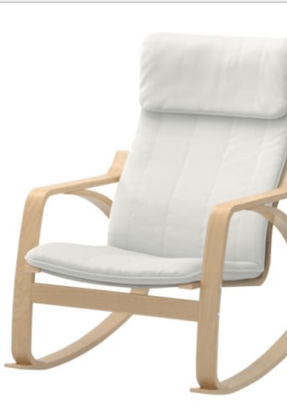 ikea poang rocking chair