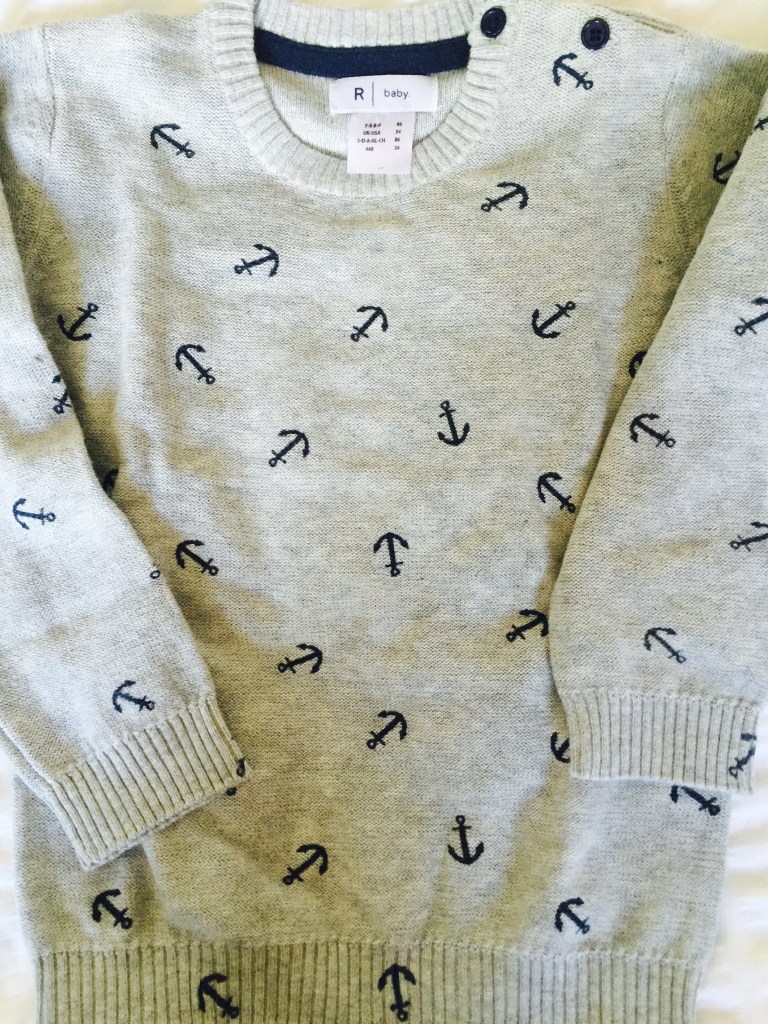 La redoute toddler anchor jumper