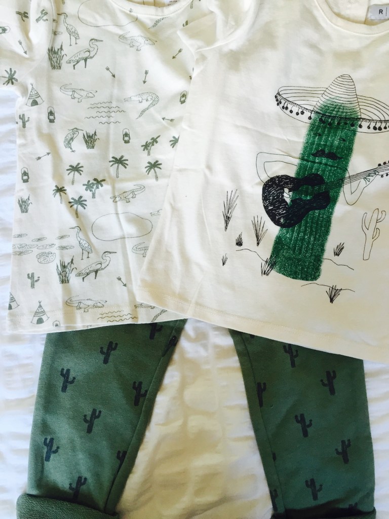 imageLa Redoute cactus toddler t-shirts leggings