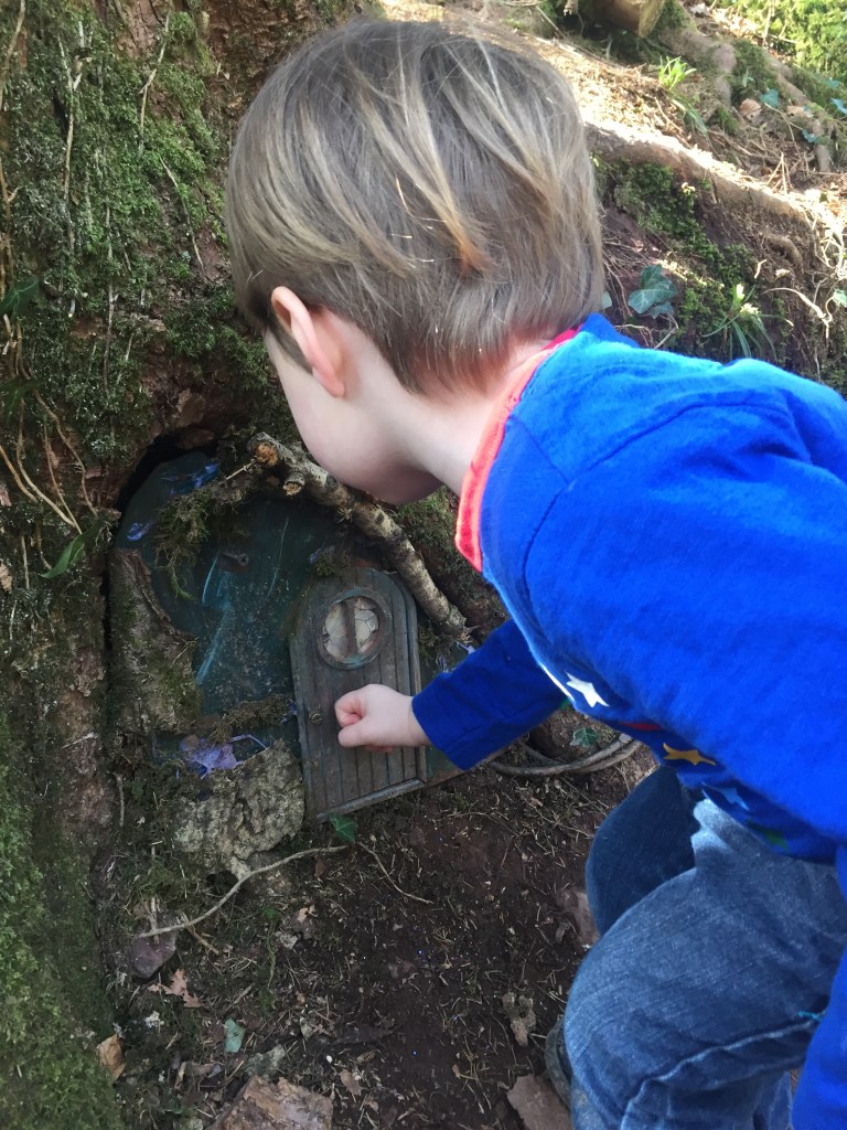 Bluestone fairy village