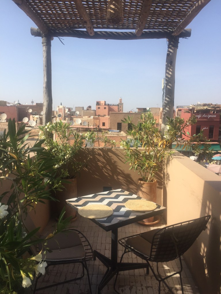 Nomad cafe Marrakesh medina 